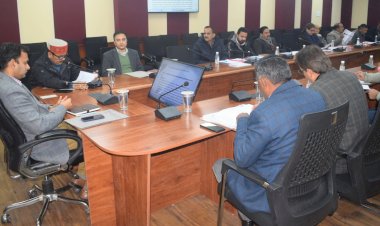 लुहरी जल विद्युत परियोजना की पुनर्वास हुआ पुनर्स्थापना कमेटी की बैठक  आयोजित