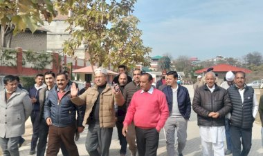 सुनील शर्मा बिट्टू ने राधास्वामी सत्संग भवन में लिया सुविधाओं का जायजा