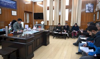 वन संरक्षण अधिनियम 1980 के संदर्भ में बैठक आयोजित