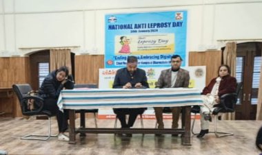 कुष्ठ उन्मूलन अभियान को जन जन तक पहुंचाने का लिया संकल्प