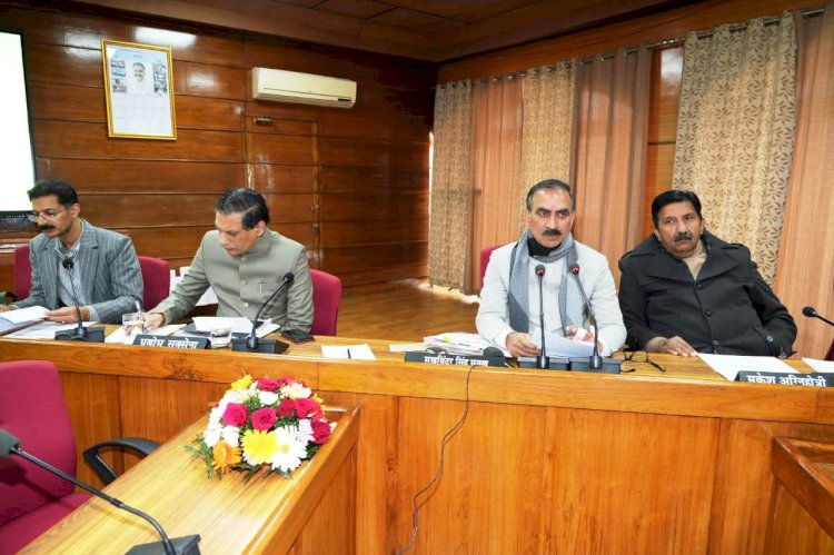 मुख्यमंत्री ने की विधायक प्राथमिकता बैठकों की अध्यक्षता, वर्ष 2024-25 के लिए 9990 करोड़ रुपये की वार्षिक योजना प्रस्तावित