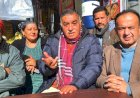 पच्छाद में विनय कुमार द्वारा विकास को प्राथमिकता की बात हास्यास्पद : मेलाराम शर्मा