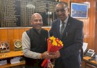 एपीएमसी अध्यक्ष अजय शर्मा ने नवनियुक्त डीसी को दी शुभकामनाएं