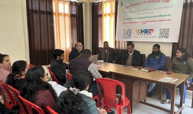 अब बाजार माँग के अनुसार सब्जी उत्पादन करेंगे किसान, कृषि प्रसार अधिकारियों के लिए आयोजित की गई कार्यशाला
