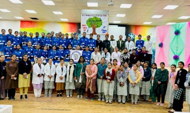 माता पद्मावती कॉलेज आफ नर्सिंग की छात्राओं ने वर्ल्ड कैंसर डे पर लघु नाटिका कर लोगों को किया जागरूक