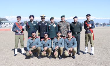 मेजर जनरल केपी सिंह, वीएसएम ने किया सैनिक स्कूल का दौरा