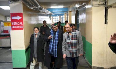 स्वास्थ्य मंत्री ने जाना विद्या स्टोक्स का कुशल क्षेम