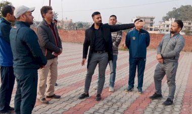 खिलाड़ियों की फिटनेस हेतू इंडोर स्टेडियम में बनाया जाएगा आधुनिक जिम - जतिन लाल