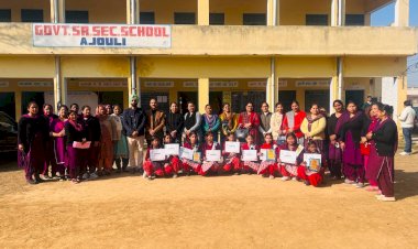 रावमापा अजौली में खंड स्तरीय जागरूकता शिविर आयोजित