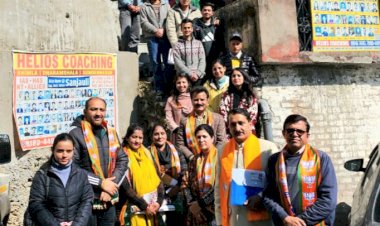 भाजपा  का  गांव चलो अभियान