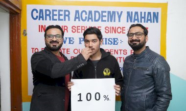 JEE MAINS : 100 परसेंटाइल लेकर अभय ने करियर अकादमी का नाम किया रोशन