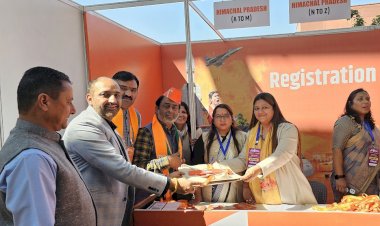 भारतीय जनता पार्टी कर रही राष्ट्रीय परिषद का आयोजन, मिशन रिपीट की तैयारी