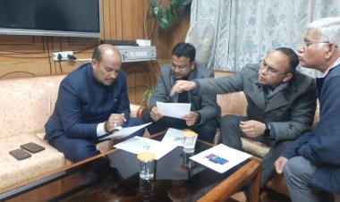 आयुष एवं खेल मंत्री यादवेंद्र गोमा अचानक पहुचे आयुष निदेशालय, अधिकारियों से लिया फ़ीडबैक