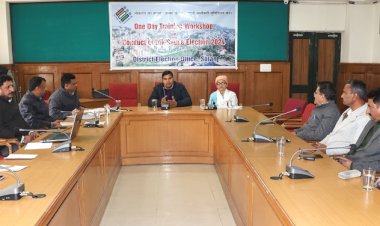 त्रुटिरहित एवं निष्पक्ष निर्वाचन के लिए दक्षता आवश्यक, मास्टर ट्रेनर के लिए कार्यशाला आयोजित