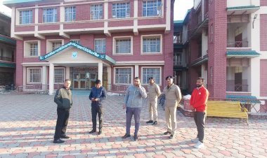 जिला निर्वाचन अधिकारी सुमित खिमटा ने शिलाई, संगड़ाह और तरुवाला में जांची स्ट्रांग रूम की व्यवस्था