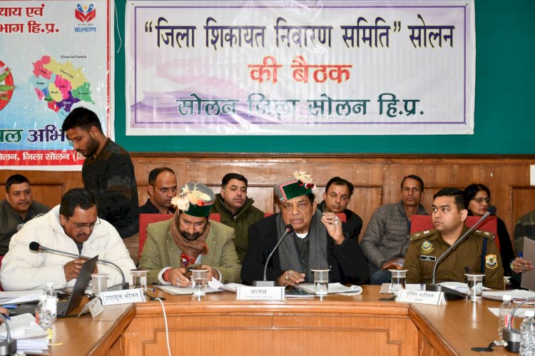 संवेदनशीलता के साथ समस्याओं के समयबद्ध निपटारे के लिए कार्यरत प्रदेश सरकार : डॉ. शांडिल