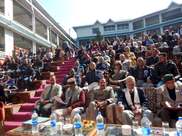 राष्ट्र निर्माण में नाहन महाविद्यालय से निकले अनमोल रत्नों की महत्वपूर्ण भूमिका-हर्षवर्धन चौहान