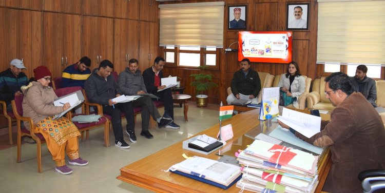 स्वीप कोर समिति की बैठक आयोजित