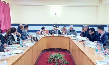 5 करोड़ 64 हजार रुपये के अनुमानित बजट को स्वीकृति प्रदान : डाॅ. धनी राम शांडिल