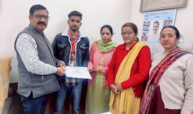 प्रदेश भर में प्रथम रहे आईटीआई हमीरपुर के सौरभ बंसल