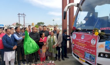 काँगड़ा के लोगों को रेलवे कनेक्टिविटी से जोड़ने के लिए अहम सिद्ध होगी बंदे भारत बस सेवा - मुकेश अग्निहोत्री