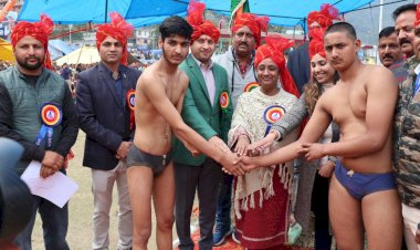 अंतर्राष्ट्रीय शिवरात्रि महोत्सव के उपलक्ष्य में तीन दिवसीय कुश्ती प्रतियोगिताएं सम्पन्न