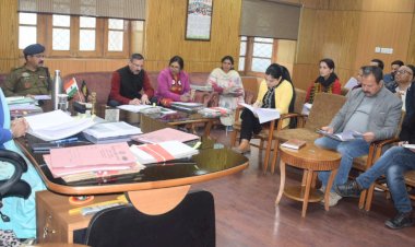 उपायुक्त कुल्लू ने की  मैनुअल स्केवेंजर अधिनियम के अंतर्गत गठित जिला स्तरीय समिति की बैठक  की अध्यक्षता