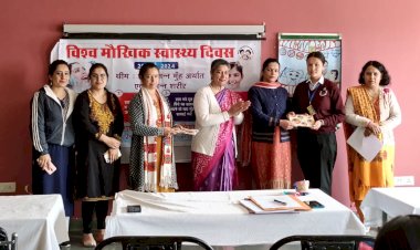 साक्षी ने जीती विश्व मौखिक दिवस पर आयोजित वाद-विवाद प्रतियोगिता