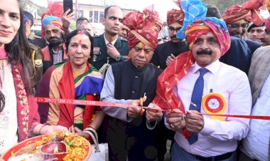 राज्यपाल ने सुजानपुर में किया राष्ट्र स्तरीय होली उत्सव का शुभारंभ