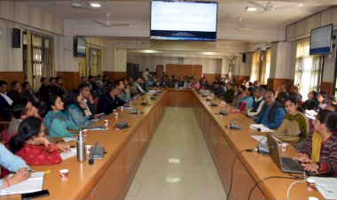 डाईस वेब सॉफ्टवेयर में प्रशिक्षण पर कार्यशाला आयोजित