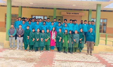 स्वीप कार्यक्रम के तहत पूबोवाल आईटीआई में दिया मतदाता जागरूकता संदेश