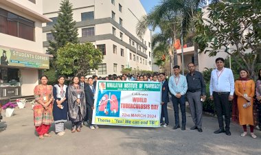हिमालयन ग्रुप में मनाया विश्व क्षय दिवस, ग्रुप के चेयरमैन रजनीश बंसल ने छात्रों को टीबी रोग के प्रति लोगों को जागरूक करने का अह्वाहन किया।