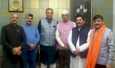 लोकसभा चुनाव बहुत बुरी तरह से हारने वाली है  कांग्रेस ... टंडन... भाजपा नेताओं ने  टंडन से मुलाकात