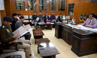 उपायुक्त की अध्यक्षता में जिला स्तरीय सतर्कता एवं प्रबोधन समिति की बैठक का आयोजन