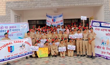 ऊना में मतदाता जागरूकता रैली निकाल किया शत प्रतिशत मतदान को प्रेरित