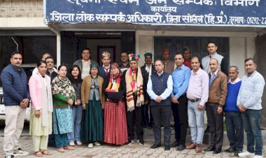 ज़िला लोक सम्पर्क अधिकारी कार्यालय सोलन में कार्यरत सेवादार राम लाल सेवानिवृत्त