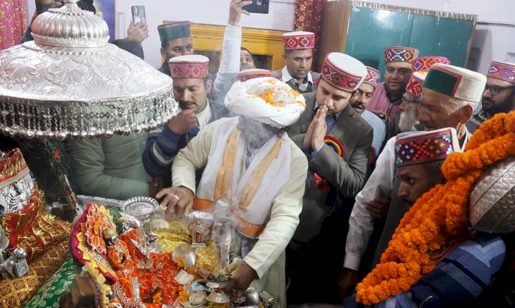 बड़ादेव के शुभ आगमन के साथ मंडी में आरंभ हुए शिवरात्रि मेले के अनुष्ठान