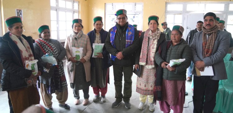 अंबेडकर भवन रिकांगपिओ में एक दिवसीय किसान मेले का किया गया आयोजन