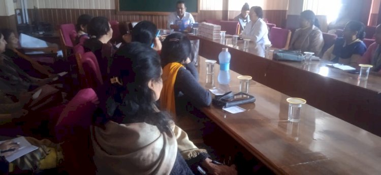 सघन दस्त एवं निमोनिया नियंत्रण पखवाड़े के लिए प्रशिक्षण सत्र
