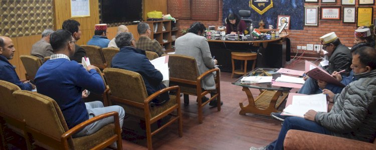 उपायुक्त तोरूल एस रवीश ने की लोकसभा चुनाव के लिए स्वीप अभियान की रूपरेखा को लेकर बैठक की अध्यक्षता
