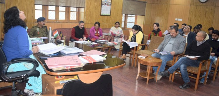 उपायुक्त कुल्लू ने की मैनुअल स्केवेंजर अधिनियम के अंतर्गत गठित जिला स्तरीय समिति की बैठक की अध्यक्षता