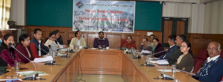 हिमाचल दिवस पर ज़िला स्तरीय समारोह के आयोजन की तैयारियों पर बैठक