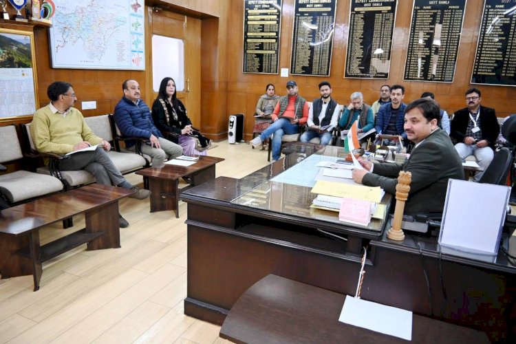 एमसीएमसी की बैठक का आयोजन, जिला निर्वाचन अधिकारी ने की अध्यक्षता