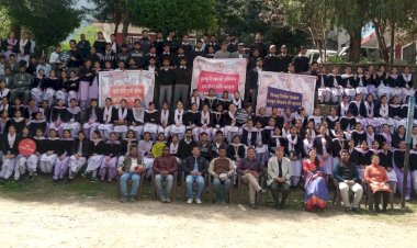 बी एड कॉलेज शाढाबाई के छात्रों को मतदान के प्रति किया प्रेरित