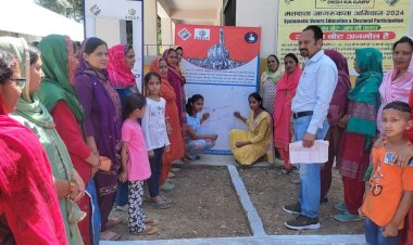 स्पोर्ट्स, सिग्नेचर, सेल्फी और शपथ के माध्यम से दिया मतदान का संदेश