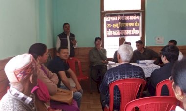 कुल्लू : ग्राम पंचायत  मौहल में लगी  चुनावी पाठशाला