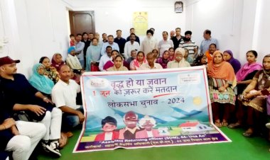 सनोली,मजारा व संतोषगढ़ में स्वीप के तहत दिया जागरूकता संदेश