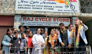 भाजपा के स्थापना दिवस पर नंदा ने कांग्रेस सरकार पर साधा निशाना