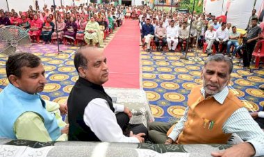 देशहित में किए गए हर वादे को भाजपा ने किया पूरा : जयराम ठाकुर