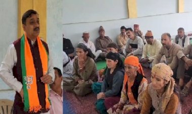 सांसद व भाजपा उम्मीदवार का सिरमौर में प्रचार अभियान जारी, आज सुरेश कश्यप ने पावँटा विधानसभा क्षेत्र में दूसरे दिन भी किया प्रचार